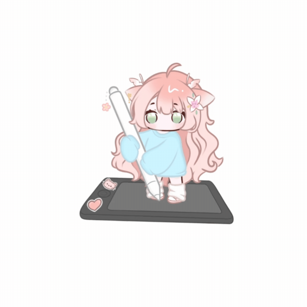 this model uses the simple rig ♡